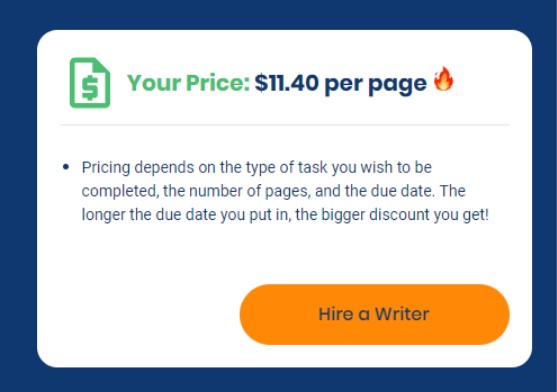 EssayService price per page