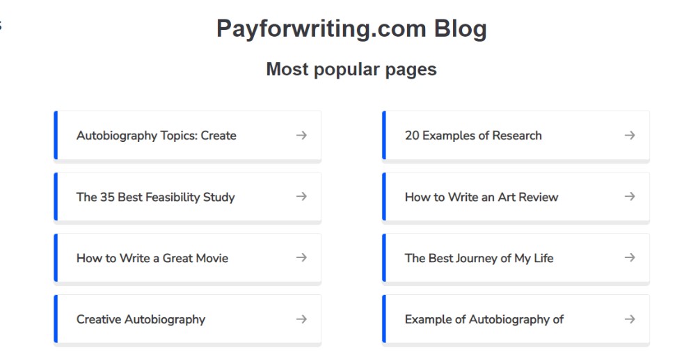 Payforwriting Reviews: Visiting the Blog